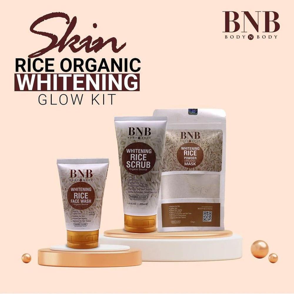 BNB Whitening & Brightening Facial Glow Kit