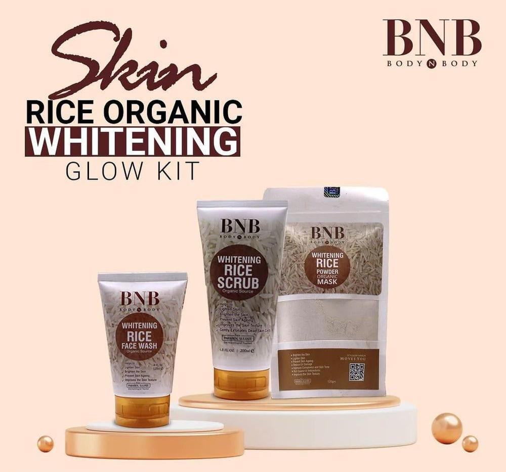 BNB Whitening & Brightening Facial Glow Kit