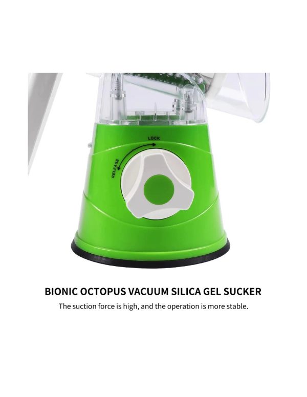 Manual Vegetable Cutter Slicer Multifunctional Round Slicer Table Top Food Processor Blender Cutter